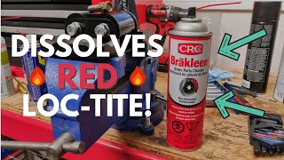 Remove RED Loctite WITHOUT Heat [upl. by Metcalf420]