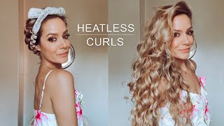 Heatless Curls Tutorial  Shonagh Scott [upl. by Hennahane]