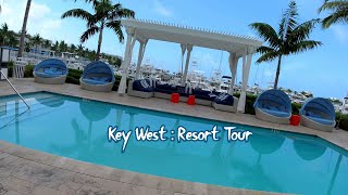 Oceans Edge Resort  Best Hotel in Key West Florida USA  Walk Around Ultra HD 4K Video [upl. by Hildick]