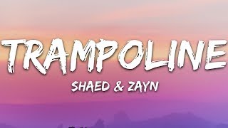 SHAED x ZAYN  Trampoline Lyrics [upl. by Fulbert130]