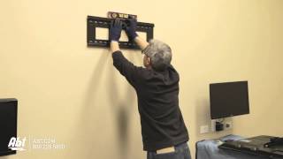 How To Wall Mount a TV LED amp LCD  Abt Electronics [upl. by Vtehsta]