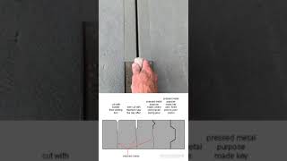 Jointing trowel for creating control joints in concrete [upl. by Halladba]