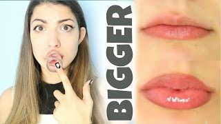 How To Make Your Lips BIGGER In 3 Minutes [upl. by Theresina]