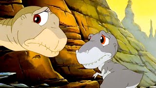 THE LAND BEFORE TIME II THE GREAT VALLEY ADVENTURE Clip  quotFamilyquot 1994 [upl. by Kere788]