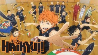 Haikyu  Opening 1  Imagination [upl. by Ahsikat]