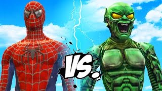 SpiderMan vs Green Goblin  Epic Superheroes Battle [upl. by Haugen]