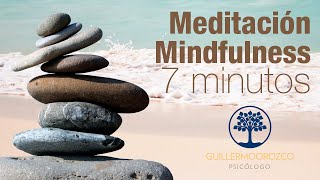 🧘‍♂🧘‍♀ Meditación guiada Mindfulness de 7 minutos [upl. by Htiderem]