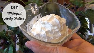 How to Make Whipped Body Butter  Shea amp Mango Butters  DIY Easy Recipe Included  All Natural [upl. by Jillayne]