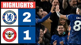 Chelsea vs Brentford 2  1  HIGHLIGHTS  English Premier League 202425 [upl. by Ahseinek523]