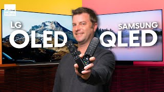 QLED vs OLED  Samsung QN90A Neo QLED vs LG C1 OLED [upl. by Reldnahc918]