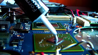 Applying Thermal Paste To Laptop CPU [upl. by Aihsenot603]