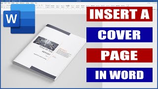 Report Writing Part 4  Cover Pages  Microsoft Word Tutorials [upl. by Savage]