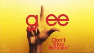 Dont Stop Believin  Glee HD FULL STUDIO [upl. by Namrej]