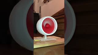 3D Printed Turbo Fan testing at 11000 rpm theoretically [upl. by Osnerol]