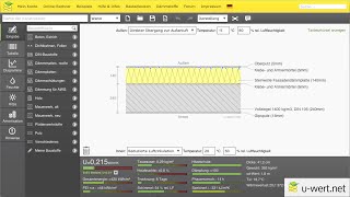 Grafische Bauteileingabe 1 Wärmedämmverbundsystem [upl. by Rayburn]