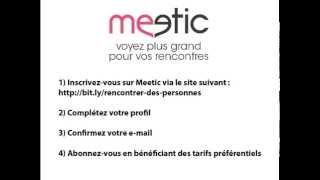 Meetic Gratuit  Inscription et abonnement gratuits TUTO [upl. by Naneik69]