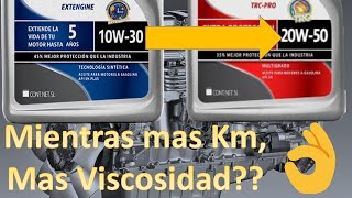 ¿Cambiar Viscosidad a mas Km recorridos Ahorro de Combustible [upl. by Leiad613]