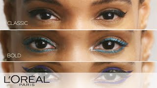 Eyeliner Makeup Tutorial with Infallible by L´Oréal [upl. by Ledba]