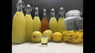 Homemade Limoncello Recipe [upl. by Ardnosak]