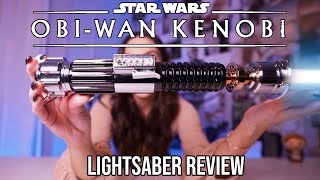 OBIWAN KENOBI LIGHTSABER REVIEW Imperial Workshop Paragon 20 [upl. by Brittaney]