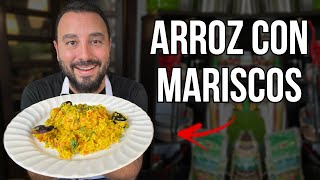 ¿Cómo hacer un Arroz con Mariscos en 20 Minutos  Receta Rápida [upl. by Llenral418]