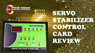 servo voltage stabilizer control card [upl. by Abramo]