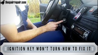 KEY WONT TURN IN IGNITIONHOW TO FIX IT [upl. by Ahteres]