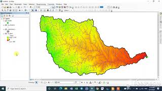 Watershed Delineation Using DEM Data Full  ArcGIS [upl. by Htor]