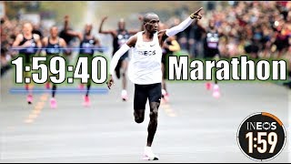 Eliud Kipchoges Historic 159 Marathon  The Ineos 159 Challenge [upl. by Haral436]