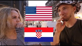 americans first day in croatia [upl. by Nosyerg890]