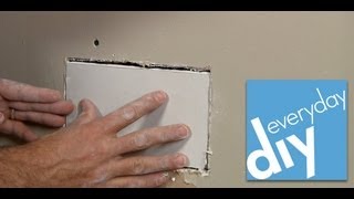 How to Repair Drywall  Buildipedia DIY [upl. by Poppo135]