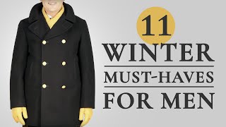 11 Winter MustHaves For Men  Gentlemans Gazette [upl. by Llenral]