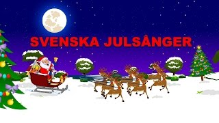 Svenska julsånger  Barnsånger  Christmas Songs in Swedish  Bjällerklang etc [upl. by Beitch]