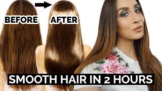 Silky Smooth Hair in 2 Hours  DIY Hair Mask [upl. by Anelehs]