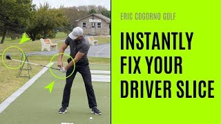 GOLF How To Instantly Fix Your Driver Slice [upl. by Chamberlain]