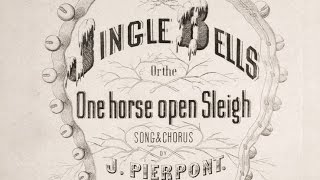 JINGLE BELLS Original 1857 Lyrics amp Chorus Tom Roush [upl. by Enram652]