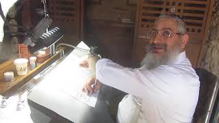 A Jewish scribe begins to write a new Torah scroll Genesis The ancient synagogue Masada Israel [upl. by Cummine624]