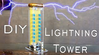 DIY Desktop Lightning Tower USB rechargeable [upl. by Elaine64]