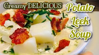 How to make Creamy Delicious Potato leek Soup [upl. by Lebazi224]