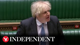 Boris Johnson accidentally calls Lindsay Hoyle Mr Crisis [upl. by Aner]