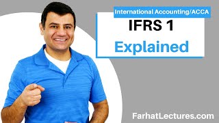 IFRS 1  IAS 1 International Financial Reporting Standard 1 International Accounting Course [upl. by Waldos700]