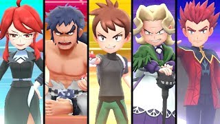 Pokémon Lets Go Pikachu amp Eevee  Elite Four amp Champion Rematch [upl. by Nodnal]