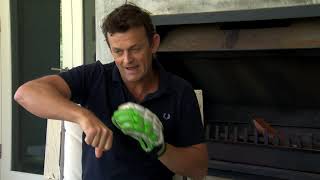 Quick Singles  Adam Gilchrist and the squash ball in the glove [upl. by Sierra440]