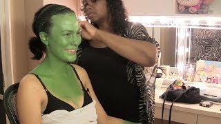 How Wicked actor transforms into the green witch Elphaba [upl. by Norrv]