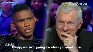 Samuel Etoo on Pep Guardiola 2014  FULL INTERVIEW with English Subtitles [upl. by Okoyk212]