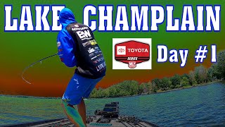 Lake Champlain Toyota Series Bass Fishing Tournament  Day 1 [upl. by Padgett]