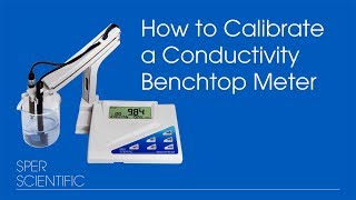 How to Calibrate a Conductivity Bench Top Meter [upl. by Veejar]