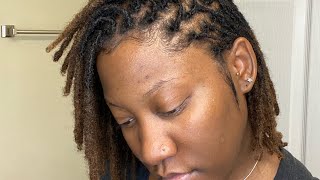 How to Interlock Locs Easy [upl. by Nahgam]