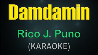 DAMDAMIN  KARAOKE  Rico J Puno [upl. by Scrivenor]