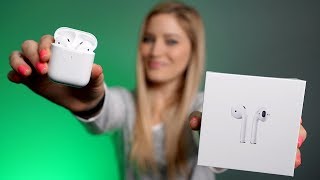 NEW AirPods 2 with Wireless Charging Unboxing [upl. by Enohs]